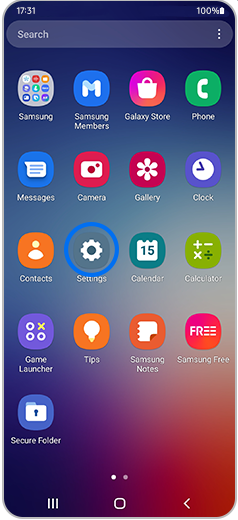 Màn hình Samsung Galaxy DEMO